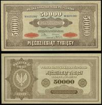 50.000 marek polskich 10.10.1922, seria M 657139
