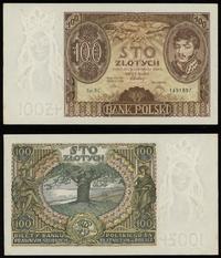 100 złotych 09.11.1934, Seria BE. 1491897, nieśw