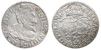 6 groszy (szóstak) 1596, Malbork, ładnie zachowa
