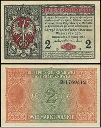 2 marki polskie 9.12.1916, Generał, seria B nume