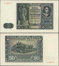 50 złotych 1.08.1941, seria C numeracja 9897714,