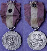 Medal za Długoletnią Służbę (XX), srebro, próba 