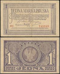 1 marka polska 17.05.1919, seria PH numeracja 74