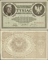1.000 marek polskich 17.05.1919, seria ZD numera