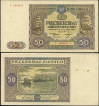 50 złotych 15.05.1946, seria P numeracja 2905817