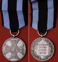 Srebrny Medal Zasłużonym na Polu Chwały 1944, br