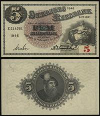 5 kronor 1946, Sverige Riksbank - Seria E. numer