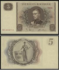 5 kronor 1956, Sverige Riksbank, seria NG numera
