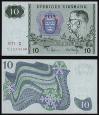 10 kronor 1971 X, Sverige Riksbank, seria Y nume