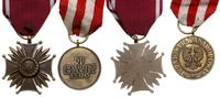 Brązowy Krzyż Zasługi II RP i medal Zwycięstwa i