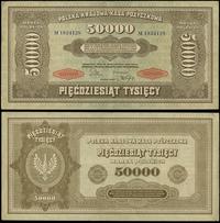 50.000 marek polskich 10.10.1922, seria M numera