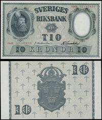 10 kronor 1949, Sverige Riksbank, numeracja 1714