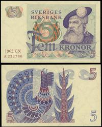5 kronor 1965 CX, Sverige Riksbank, seria G nume