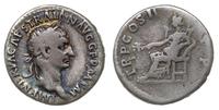 denar 98-99, Rzym, Aw: Głowa cesarza w prawo, IM