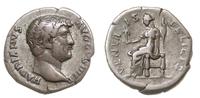 denar 134-138, Rzym, Aw: Głowa cesarza w prawo, 