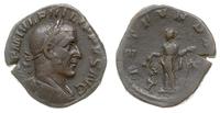 sestercja 244-249, Rzym, Aw: Popiersie cesarza w