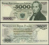 5.000 złotych 1.06.1982, seria A 0850048, Miłcza