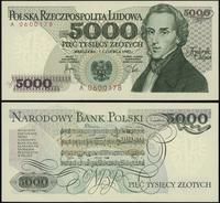 5.000 złotych 1.06.1982, seria A 0600178, Miłcza