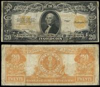 20 dolarów 1922, Seria K 61900270 <-, żółta piec