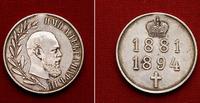 Medal Na Pamiatkę Panowania Cara Aleksandra III,