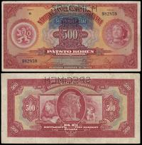 500 koron 2.05.1929, perforacja SPECIMEN, Pick 2
