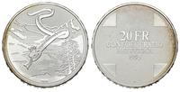 20 franków 1995 B, Berno, Rätische Schlangenköni