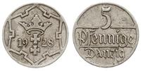 5 fenigów 1928, Berlin, rzadkie, Parchimowicz 55