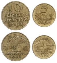 lot: 5, 10 fenigów 1932, Berlin, 5 fenigów - Flą