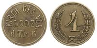 Polska, żeton o nominale 4, 31.10.1859