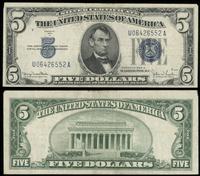 5 dolarów 1934 D, Seria U 06426552 A niebieska p
