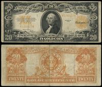 20 dolarów 1922, Seria K 1290427 pomarańczowa pi