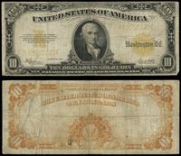 10 dolarów 1922, Seria K 48053770 żółta pieczęć 