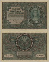 500 marek polskich 23.08.1919, seria I-BC 108969