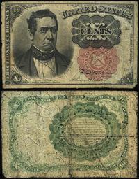 10 centów 1874, czerwony stempel, Friedeberg 126