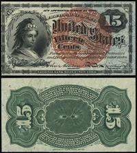 15 centów 03.03.1863, bardzo mała dziurka w praw