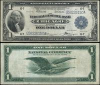 1 dolar 1918, podpisy: Elliott i Burke, Friedber