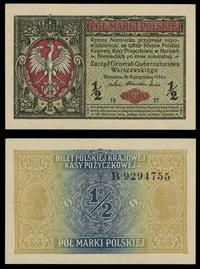 1/2 marki polskiej 9.12.1916, ''Generał'' Seria 