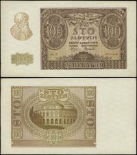 100 złotych 1.03.1940, seria E 6391446, złamany 
