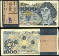 paczka 100 x 1.000 złotych 1.06.1982, serie GC, 