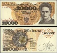20.000 złotych 1.02.1989, seria AN, zdjęcie przy