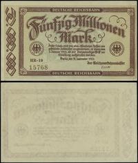 50 milionów marek 18.09.1923, Berlin, Seria HR19