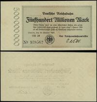 500 milionów marek 10.10.1923, Berlin, Seria OB2