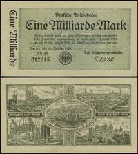 1 miliard marek 18.10.1923, Berlin, Seria HR25 0