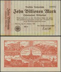 10 bilionów marek 27.10.1923, Berlin, Seria HR5 
