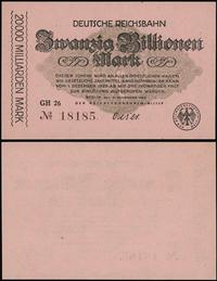 20 bilionów marek 5.11.1923, Berlin, Seria GH26 