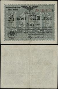 100 miliardów marek 25.10.1923, Wrocław, Seria B