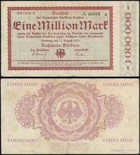 1 milion marek 11.08.1923, Drezno, Seria B 00666