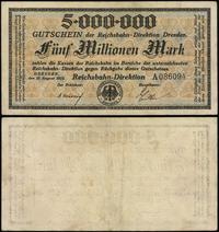 5 milionów marek 21.08.1923, Drezno, Seria A 086