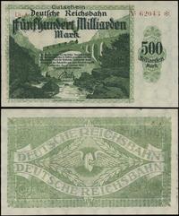 500 miliardów marek 15.10.1923, Karlsruhe, Seria