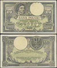 500 złotych 28.02.1919, seria A 6021671, usztywn